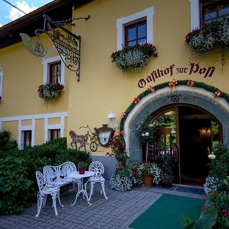 Ferienhotel Gasthof Zur Post ウンタータウエルン エクステリア 写真